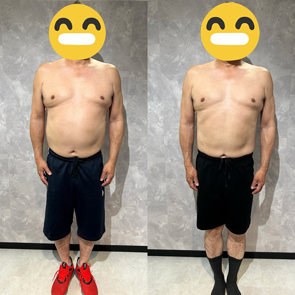 大府パーソナルジムLUMINOUS50代男性のダイエット