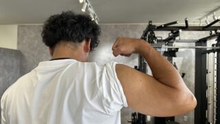 【共和駅近く】男性のお客様が3ヶ月で筋肉の成長を実感!