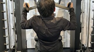 【大府パーソナルジム】緑区からご来館｜男性のお客様のトレーニング